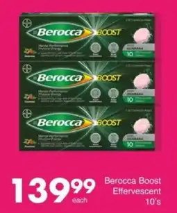 Save Hyper Berocca Boost Effervescent offer