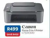 OK Furniture Canon - pixma 3-in-1 printer cts34/640 offer