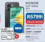 OK Furniture Honor - x7e 5g smartphone offer