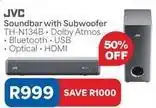 OK Furniture Jvc - soundbar with subwoofer th-n134b offer