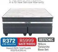 OK Furniture Restonic - tanzanite base set offer