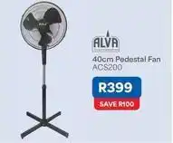 OK Furniture Alva - 40cm pedestal fan acs200 offer
