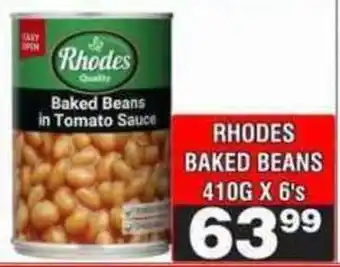 Rhodes Baked Beans in Tomato Sauce