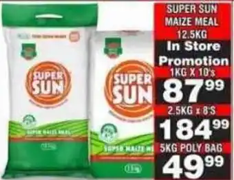 Advance Cash n Carry Super Sun Maize Meal offer