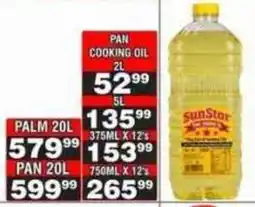 Advance Cash n Carry SunStar PAN COOKING OIL offer
