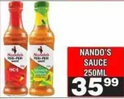 Advance Cash n Carry Nando's Peri-Peri Sauce offer