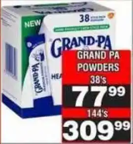 Advance Cash n Carry Grand Pa Powders offer