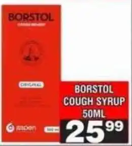 Advance Cash n Carry BORSTOL COUGH SYRUP offer