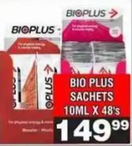 Advance Cash n Carry BIO PLUS SACHETS offer
