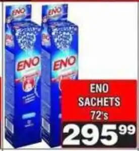 Advance Cash n Carry ENO SACHETS offer