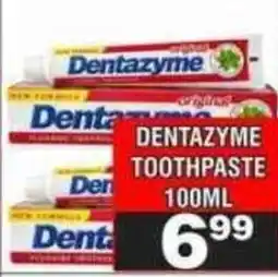 Advance Cash n Carry Dentazyme Toothpaste offer