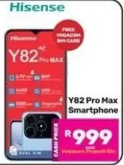 Game Hisense Y82 Pro Max Smartphone offer