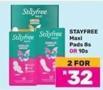 Stayfree Maxi Pads
