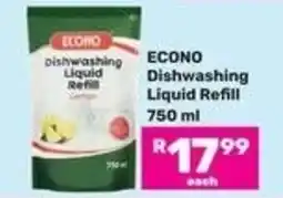 Game Econo Dishwashing Liquid Refill offer