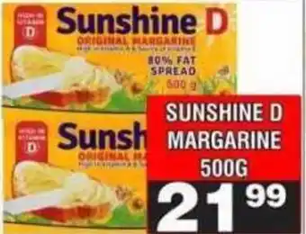 Advance Cash n Carry Sunshine D Margarine offer
