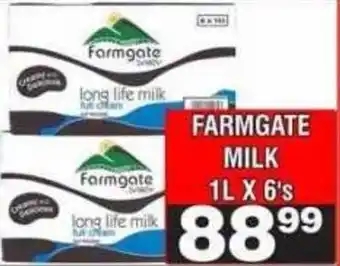 Advance Cash n Carry Farmgate long life milk offer
