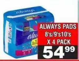 Advance Cash n Carry ALWAYS PADS offer