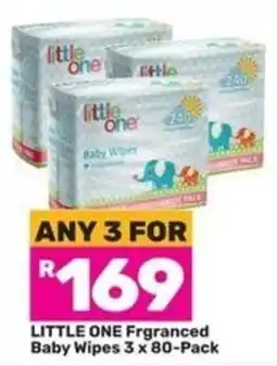 Game LITTLE ONE Frgranced Baby Wipes offer