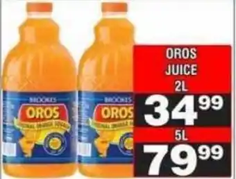 Advance Cash n Carry Brookes Oros Original Orange Juice offer