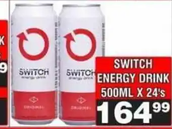 Advance Cash n Carry SWITCH ENERGY DRINK offer