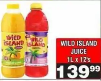 Advance Cash n Carry WILD ISLAND JUICE offer