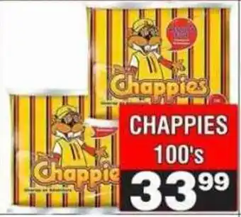 Advance Cash n Carry Chappies 100's offer