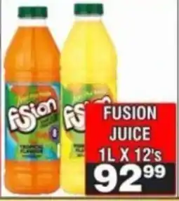 Advance Cash n Carry Fusion Juice offer