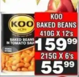 Advance Cash n Carry KOO BAKED BEANS offer