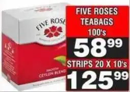 Advance Cash n Carry Five Roses Teabags offer