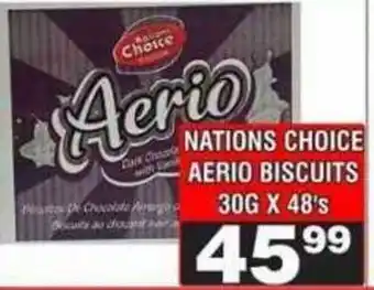 Advance Cash n Carry Nations Choice Aerio Biscuits offer