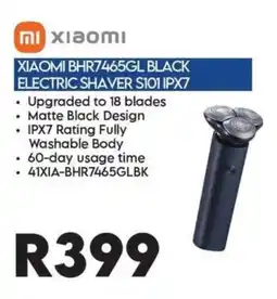 Sounds Great XIAOMI BHR7465GL BLACK ELECTRIC SHAVER S101 IPX7 offer