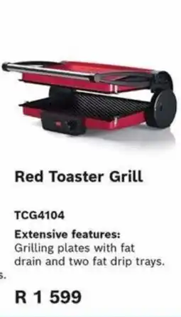 Sounds Great Red Toaster Grill offer