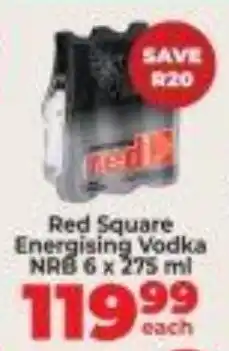 Diamond Discount Liquor Red Square Energising Vodka offer