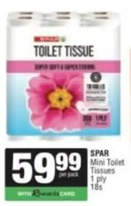 Spar Savemor SPAR Mini Toilet Tissues offer