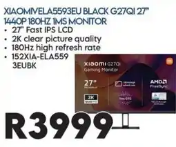 Sounds Great XIAOMI G27QI Gaming Monitor offer