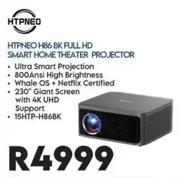 Sounds Great HTPNEO H86 BK FULL HD SMART HOME THEATER PROJECTOR offer