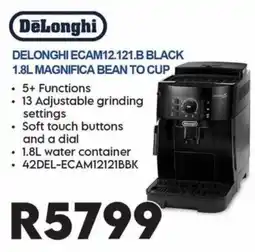Sounds Great DeLonghi ECAM12.121.B Black offer