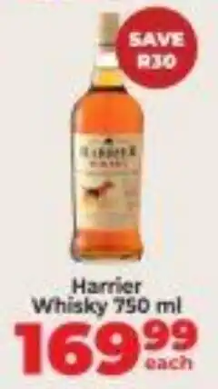 Diamond Discount Liquor Harrier Whisky offer