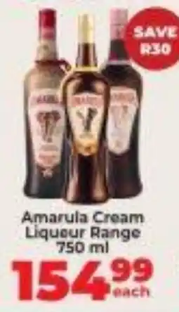 Diamond Discount Liquor Amarula Cream Liqueur Range offer
