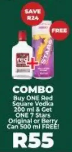 Diamond Discount Liquor Red Square Vodka 7 Stars offer