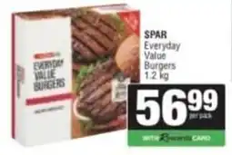Spar Savemor SPAR Everyday Value Burgers offer