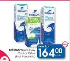 Clicks Hygiene - nasal spray offer