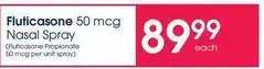 Clicks Fluticasone 50 mcg nasal spray offer