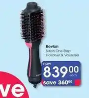 Clicks Revlon - salon one-step hairdryer & volumiser offer