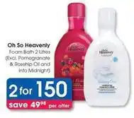 Clicks Oh so heavenly - foam bath offer