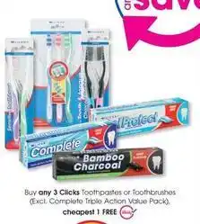 Clicks Clicks - clicks toothpastes or toothbrushes offer