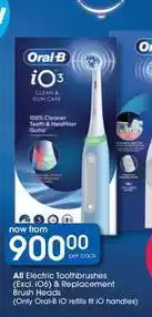 Clicks Oral b - io3 clean & gum care offer