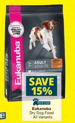 Checkers Eukanuba Dry Dog Food offer