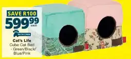 Checkers Cat's Life Cube Cat Bed offer