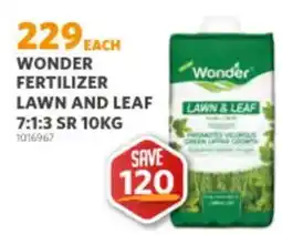 BUCO Wonder Fertilizer Lawn and Leaf offer